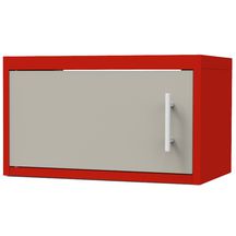 Porte pour meuble haut sur hotte CLIPMETAL COLOR de 60 cm, Coloris Soie