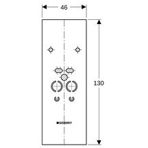 Plaque habillage pré-percée DUOFIX System pour DUOFIX lavabo avec imprégnation 130 x 46 x 1,8 cm Réf. 111.853.00.1