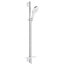 Ensemble de douche 3 jets avec barre Rainshower SmartActive 130 Blanc 26579LS0