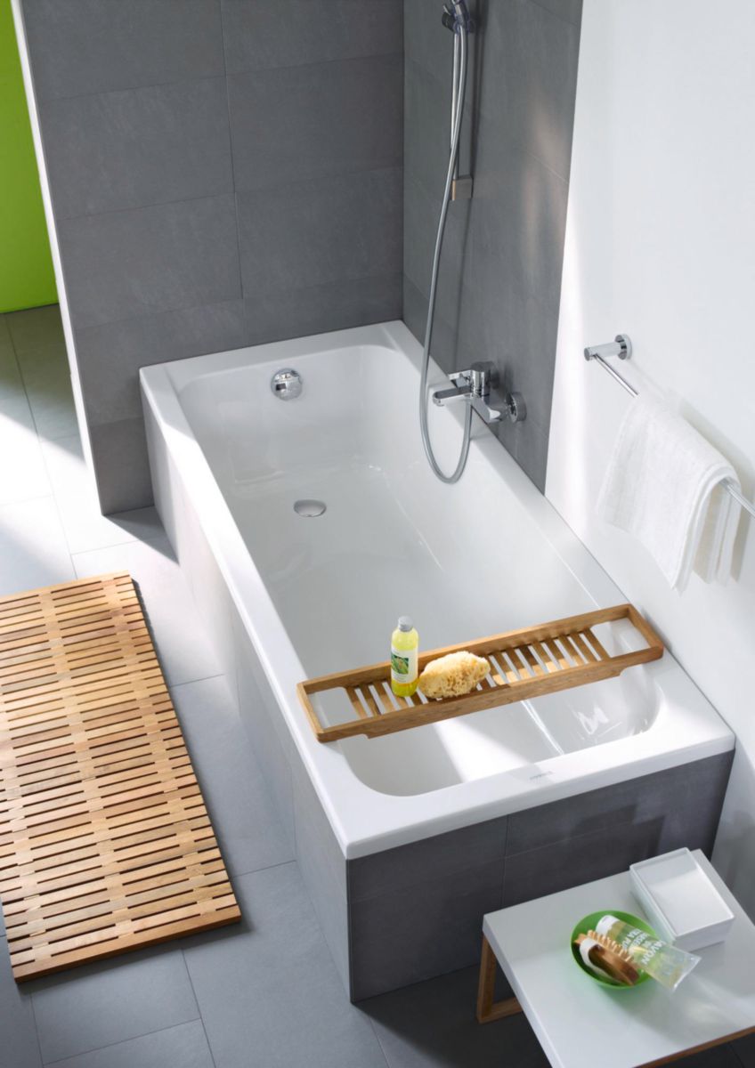 Baignoire d-code 1700x750mm blanc ecoulement lateral réf. 700100000000000