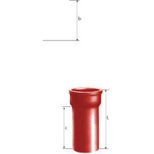 Raccord droit en fonte SME Ø nominal 150mm 15CM Réf. 156210 PAM