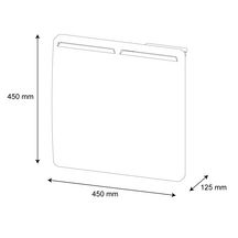 Radiateur électrique rayonnant Altech Compact programmable Altech - 1000W