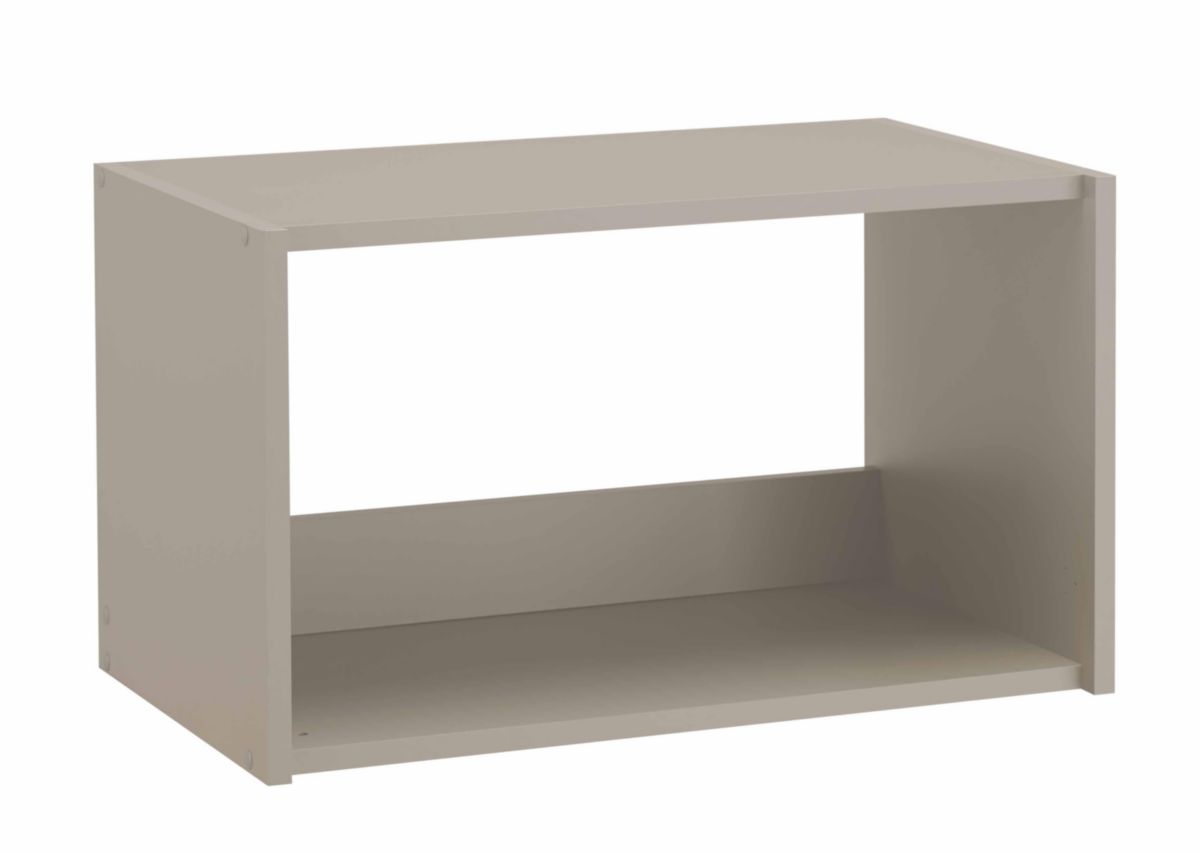 Meuble haut niche-four URBAN 60 cm, Argile