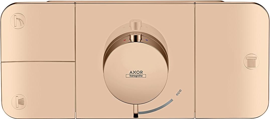 AXOR One Module thermostatique encastré avec 3 fonctions, Aspect acier inoxydable