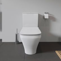 Réservoir avec mécanisme double touche chromé DURASTYLE wondergliss Réf.0935100005