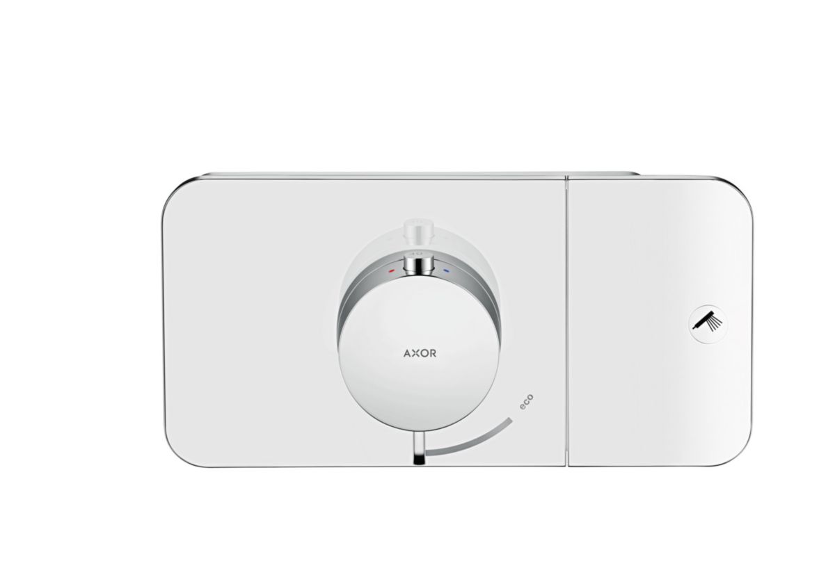 AXOR One Module thermostatique encastré avec 1 fonction, Aspect doré poli