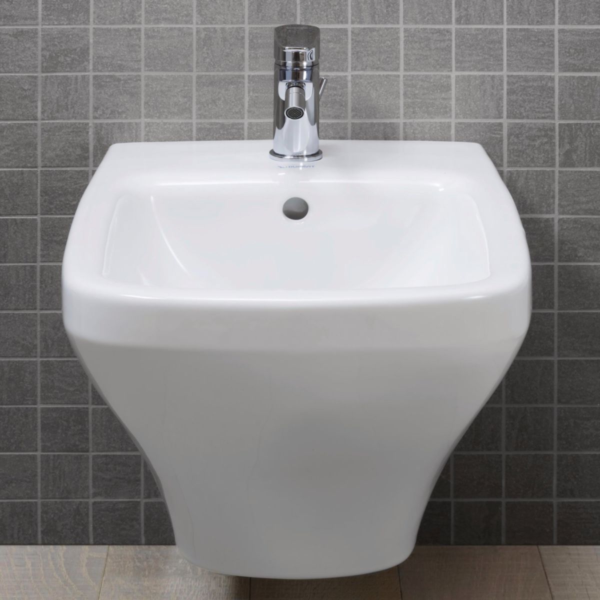 Bidet suspendu 54cm Durastyle blanc Wondergliss réf. 22821500001