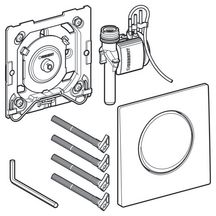 Déclenchement HyTouch Mambo pneumatique encastré pour urinoir, acier inoxydable brossé réf. 116013FW1