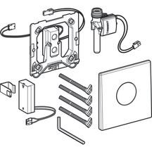 Déclenchement HyTronic Mambo infrarouge encastré pour urinoir, pile, acier inoxydable brossé réf. 116033FW1