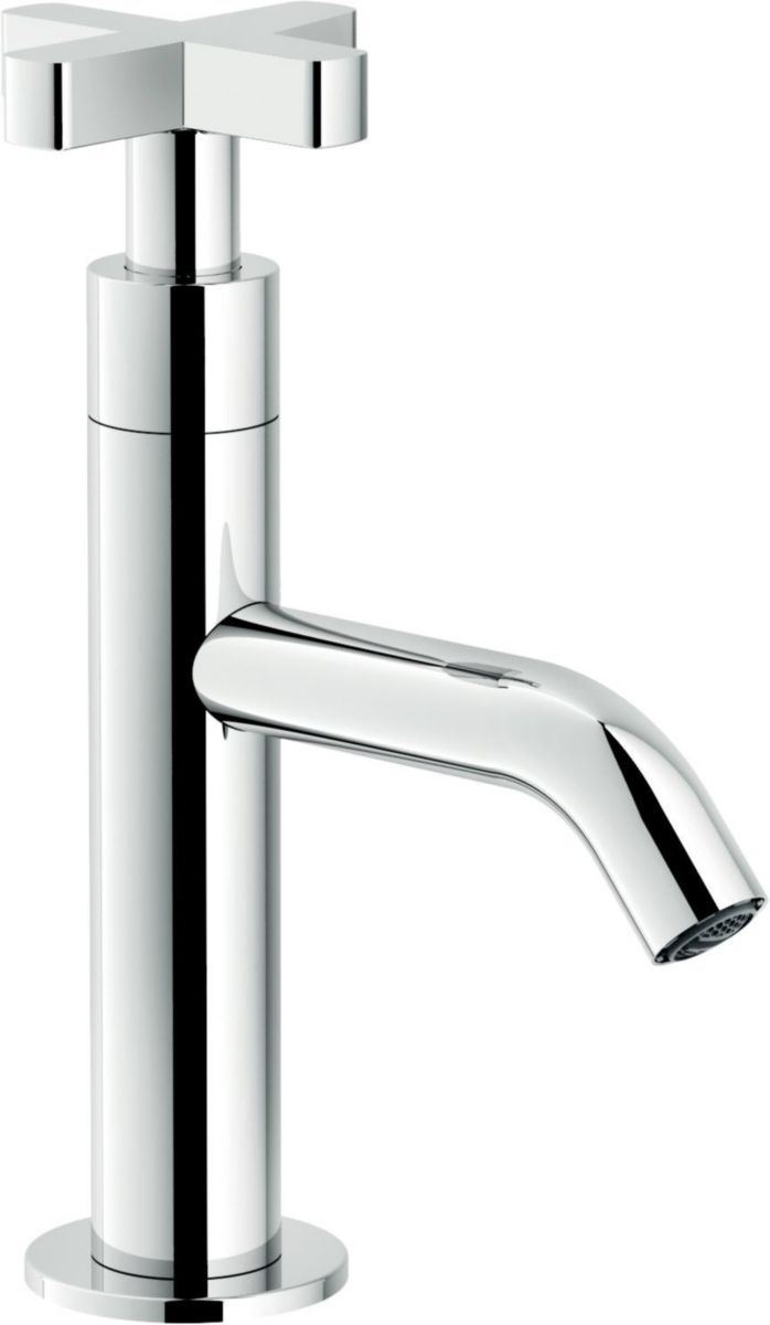 Robinet de lavabo Lira - eau froide - finition chrome Réf. LR116236CR