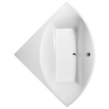 Baignoire SQUARO angle 1450x1450 blanc réf. UBQ145SQR3V-01