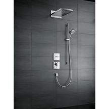 hansgrohe ShowerSelect Set de finition Robinet d'arrêt pour 3 fonctions, Bronze brossé