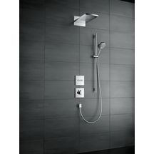 hansgrohe ShowerSelect Set de finition Robinet d'arrêt pour 3 fonctions, Bronze brossé