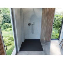 Receveur de douche Sustano 1000x800 mm Rectangulaire Gris foncé Réf : 720273650000000