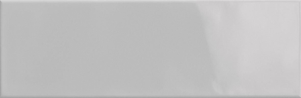 Faïence Cinca Soho gris clair brillant 10 x 30 cm 10202