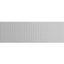 Faïence Cinca Soho gris clair mat décor 10 x 30 cm 10302/100