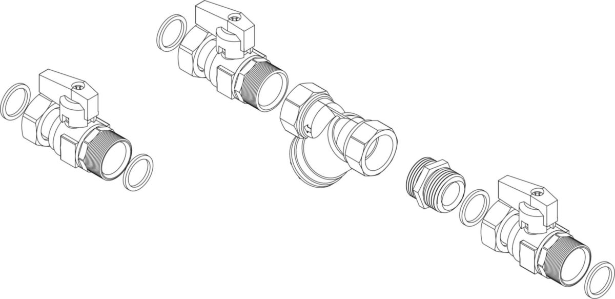 Filtre et vannes Réf 3083059