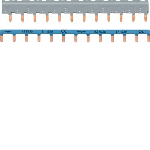 Barre pontage 3p+n 12 mod kbn863a Réf. KBN863A