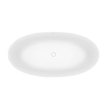 Baignoire Autoportante PRISMA 167x82 finition blanc brillant réf: 829066