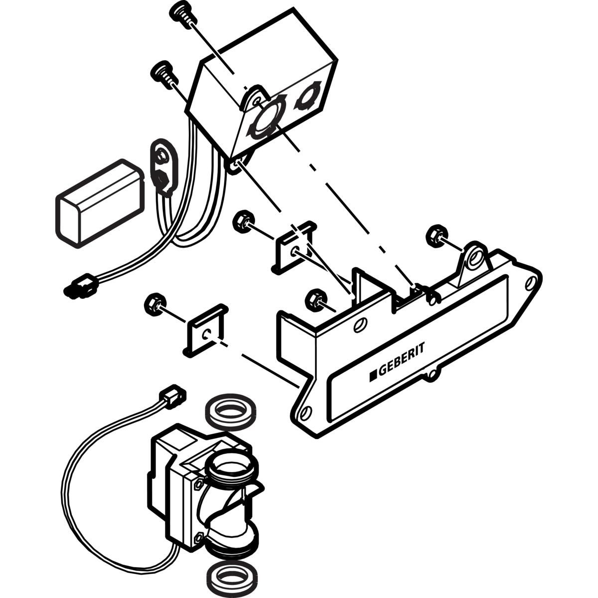 Set de remplacement IRB complet pour 115.580 et 115.552 Réf. 240.850.00.1