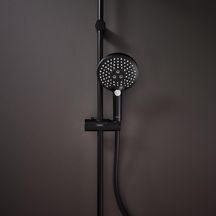 hansgrohe Raindance Select S Douchette à main 120 3jet PowderRain, Noir mat