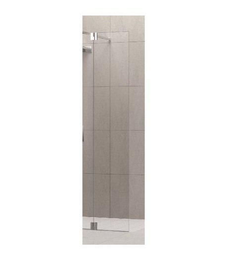 Paroi de douche porte pivotante pour giada h verre trempe transpent chrome réf GIADAHA371K