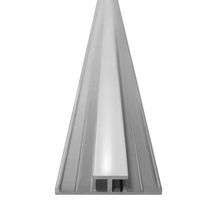 Profilé de liaison pour panneaux Vipanel argent mat largeur 10 mm hauteur 2,55 mRéf. 1420000329