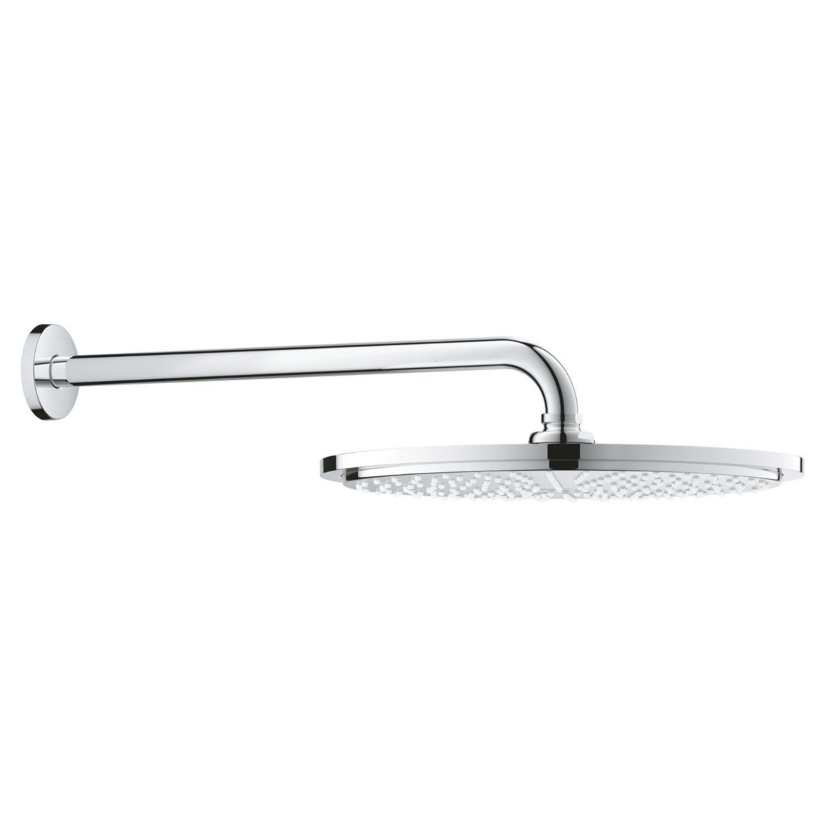 Ensemble douche de tête et bras 380 mm, 1 jet Rainshower Cosmopolitan 310 Chromé Réf : 26066000