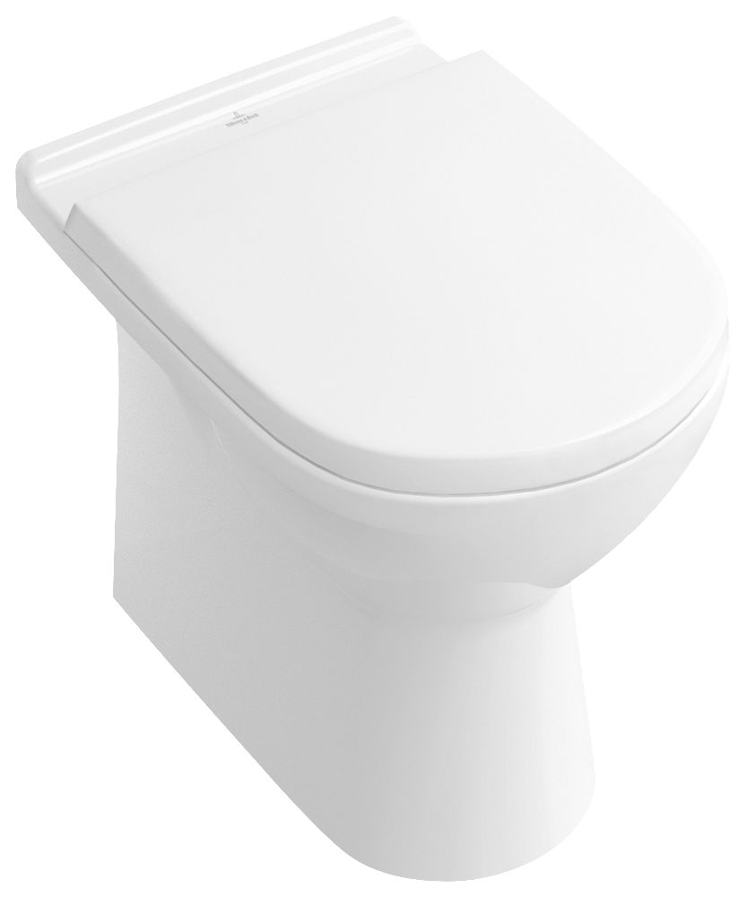 Bidet sur pied ONOVO 36x56cm en porcelaine, avec trop-plein, blanc Ceramicplus réf. 546100R1