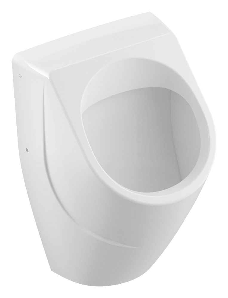 Urinoir o.novo sans bride. alimentation encastrée. 335 x 560 x 320 mm. set de fixation inclus. villeroy&boch 7524 00 01 Réf. 75240001