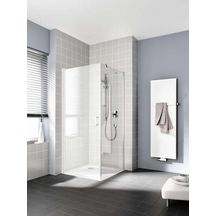 Paroi de douche Cada CC TWL 08020 VPK argent poli verre clair Réf. 1403032230