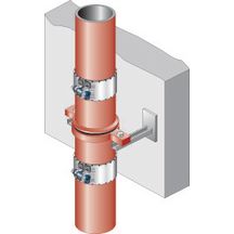 Raccord d'ancrage en fonte SMU S diamètre nominal 200mm Réf. 157014 PAM