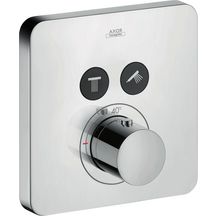 Set de finition pour mitigeur thermostatique ShowerSelect encastré avec 2 sorties réf. 36707000