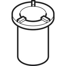 Cloche/Tube plongeur pour Uniflex D90 Réf 252.000.00.1