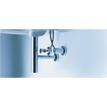 hansgrohe Siphon design Flowstar, Chromé poli