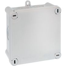 Boite de dérivation IP55 - 105 x 105 x 55 mm entrées directes - Réf.50034