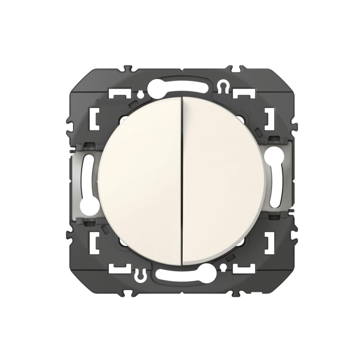 Transformeur Dooxie - pour réaliser 5 fonctions va-et-vient et poussoir - Blanc - Réf.600031