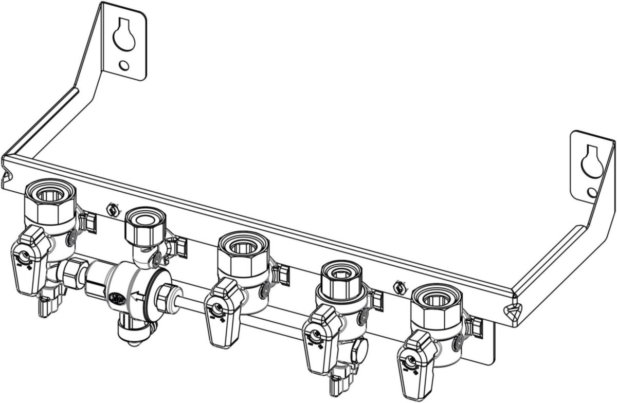 NF-Barrette nouvelle installation G40 Chaffoteaux-Ariston Réf. 3319562