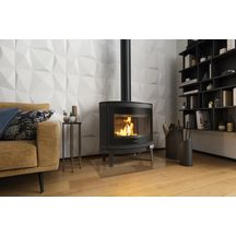 Poêle à bois en fonte TORON 50 anthracite 8KW C07768-06 Réf. C07768-06