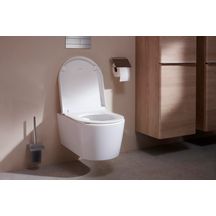 hansgrohe Xelu Q Colonne 400/350 Chêne clair naturel, charnière de porte gauche, Finition de la poignée: Chrome