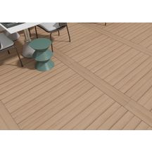 Grès cérame émaillé Cinca Timber Deck Miel antidérapant 20 x 120 cm 9435