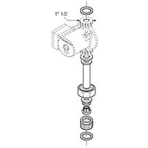 Circulateur Kit UNIVERSEL 40 x 49 allonge de 40 à 130 mm réf. 00GF2779