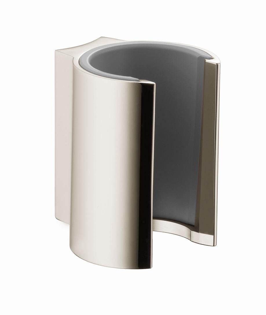 Support de douche mural PORTER STARCK pour flexibles avec écrou cylindrique, chromé réf. 27515000