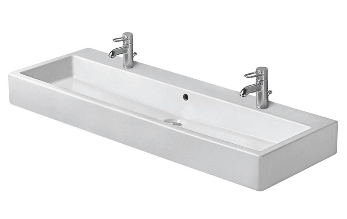 Lavabo 120 vero 2tr blanc réf. 4541200241