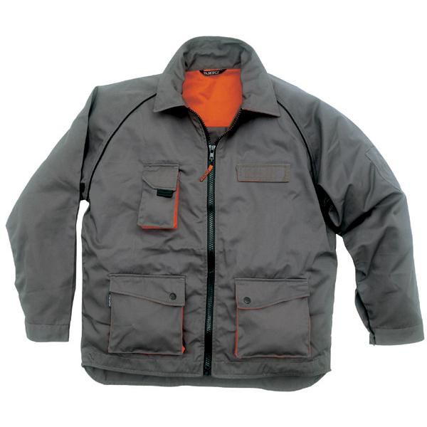 Veste de travail Mach2 polyester/coton gris/orange taille XL