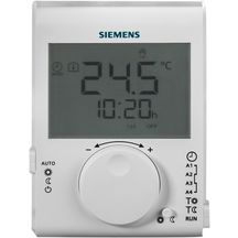 Thermostat d'ambiance grand LCD à piles journalier RDJ100 / Réf S55770-T379