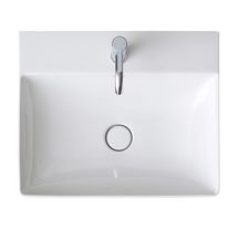 Lavabo Durasquare 600 mm blanc Réf 2353600041