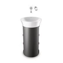 Lavabo White Tulip blanc 50 cm, sans trop plein, sans pièce de rechange, avec système de fixation incluse Réf. 2365500070