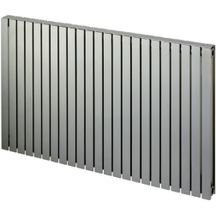 Radiateur eau chaude Acova Altaï horizontal double, puissance 696W (dT50), hauteur 500 mm, largeur 704 mm, 16 éléments, raccordement excentré par le bas, Aller/Retour réversible, Blanc RAL 9016 Réf. HYD-050-070