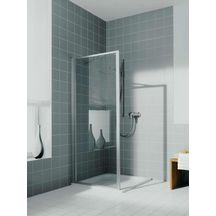 Paroi de douche Cada CA TWD 07019 VPK argent poli verre clair Réf. 1404001095